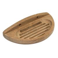 Whitecap - Whitecap Teak Oval Soap Dish - Image 1