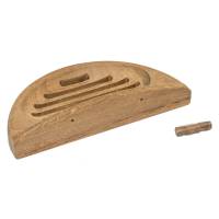 Whitecap - Whitecap Teak Oval Soap Dish - Image 2