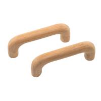 Whitecap - Whitecap Teak Handle Drawer Pull - 3-5/8" - 2 Pack - Image 1