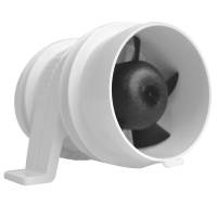 Attwood Marine - Attwood Turbo 3000 Series In-Line Blower - 12V - White - Image 3