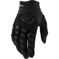 100% - 100% Airmatic Youth Gloves - 10028-376-04 - Black/Charcoal - Small - Image 1