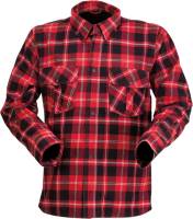Z1R - Z1R The Duke Flannel Shirt (2022) - 3040-3052 - Red/Black - X-Large - Image 1
