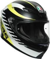 AGV - AGV K-6 Rapid 46 Helmet - 216301O0NY00106 - Black/Yellow - MS - Image 1