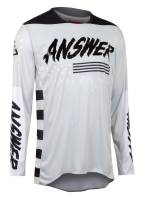 Answer - Answer A22 Elite Redzone Jersey - 446944 - Ghost/Black - Medium - Image 1