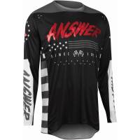 Answer - Answer A22 Elite Redzone Jersey - 446930 - Black/Red - Medium - Image 1