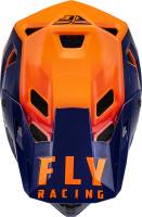 Fly Racing - Fly Racing Rayce Youth Helmet - 73-3606YM - Navy/Orange/Red - Medium - Image 3