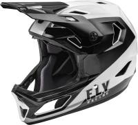 Fly Racing - Fly Racing Rayce Helmet - 73-3602M - Black/White - Medium - Image 1