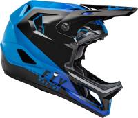 Fly Racing - Fly Racing Rayce Youth Helmet - 73-3600YM - Blue/Black - Medium - Image 4