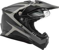 Fly Racing - Fly Racing Trekker Pulse Helmet - F73-7023S - Black/Gray - Small - Image 5