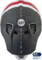 Fly Racing - Fly Racing Formula CC Driver Helmet - 73-4313S - Silver/Red/White - Small - Image 3