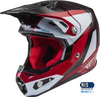 Fly Racing - Fly Racing Formula Carbon Prime Helmet - 73-44322X - Red/White/Red Carbon - 2XL - Image 1