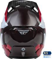 Fly Racing - Fly Racing Formula Carbon Prime Helmet - 73-44322X - Red/White/Red Carbon - 2XL - Image 2