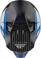 Fly Racing - Fly Racing Formula Carbon Prime Youth Helmet - 73-4430YL - Blue/White/Blue Carbon - Large - Image 3