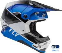 Fly Racing - Fly Racing Formula CP Rush Helmet - 73-0020X - Black/Blue/White - X-Large - Image 4