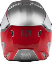 Fly Racing - Fly Racing Kinetic Drift Youth Helmet - 73-8643YM - Charcoal/Lite Gray/Red - Medium - Image 2