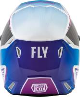 Fly Racing - Fly Racing Kinetic Drift Helmet - 73-8644M - Pink/White/Blue - Medium - Image 2