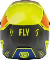 Fly Racing - Fly Racing Kinetic Drift Helmet - 73-8642X - Blue/Hi-Vis/Charcoal - X-Large - Image 2