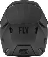 Fly Racing - Fly Racing Kinetic Drift Youth Helmet - 73-8640YM - Matte Black/Charcoal - Medium - Image 2