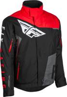 Fly Racing - Fly Racing SNX Pro Youth Jacket - 470-4117YS - Black/Gray/Red - Small - Image 1
