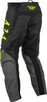 Fly Racing - Fly Racing F-16 Youth Pants - 375-93226 - Gray/Black/Hi-Viz - 26 - Image 2