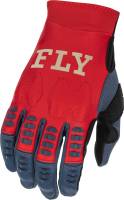 Fly Racing - Fly Racing Evo DST Youth Gloves - 375-115YL - Red/Gray - Large - Image 1