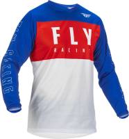 Fly Racing - Fly Racing F-16 Youth Jersey - 375-924YL - Red/White/Blue - Large - Image 1