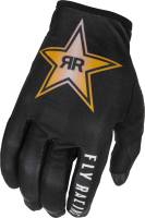 Fly Racing - Fly Racing Lite Rockstar Gloves - 374-0132X - Black/Gold/White - 2XL - Image 1