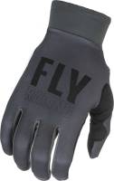 Fly Racing - Fly Racing Pro Lite Youth Gloves - 374-856YL - Gray/Black - Large - Image 1