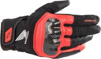 Alpinestars - Alpinestars Honda SMX-Z Drystar Gloves - 3527321-1303-M - Black/Bright Red - Medium - Image 1