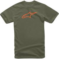 Alpinestars - Alpinestars Ageless T-Shirt - 1032-72030-6940-S - Military/Orange - Small - Image 1
