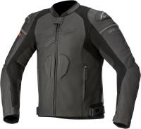 Alpinestars - Alpinestars GP Plus R V3 Rideknit Leather Jacket - 3100321-1100-52 - Black/Black - 52 - Image 1
