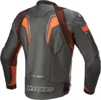 Alpinestars - Alpinestars GP Plus R V3 Rideknit Leather Jacket - 3100321-1030-54 - Black/Red Fluorescent - 54 - Image 2
