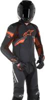 Alpinestars - Alpinestars GP Plus R V3 Rideknit Leather Jacket - 3100321-1030-58 - Black/Red Fluorescent - 58 - Image 3