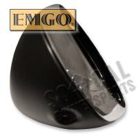 Emgo - Emgo Lucas Style 7in. Side Mount Headlight Shells - Black - 66-65068 - Image 2