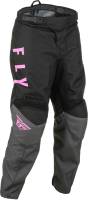 Fly Racing - Fly Racing F-16 Youth Pants - 375-83126 - Gray/Black/Pink - 26 - Image 1