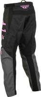 Fly Racing - Fly Racing F-16 Youth Pants - 375-83124 - Gray/Black/Pink - 24 - Image 2