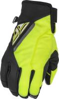 Fly Racing - Fly Racing Title Gloves - 371-05208 - Black/Hi-Vis - Small - Image 1