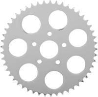 Drag Specialties - Drag Specialties Flat Rear Wheel Sprocket - Chrome - 49T - 19364P - Image 2