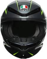 AGV - AGV K-6 Flash Helmet - 216301O2MY01110 - Gray/Black/Lime - X-Large - Image 2