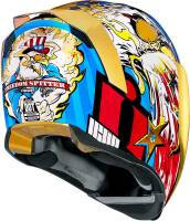 Icon - Icon Airflite Freedom Spitter Helmet - 0101-13930 - Gold - 3XL - Image 2