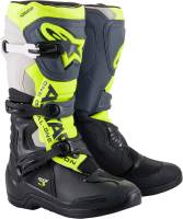 Alpinestars - Alpinestars Tech 3 Boots - 2013018-1055-7 - Black/Cool Gray/Yellow Fluo - 7 - Image 1