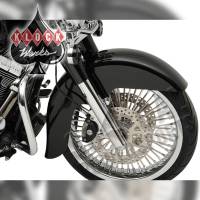 Klock Werks - Klock Werks Benchmark Front Fender for 21in. Wheel - KWF-01-0101-2014 - Image 2