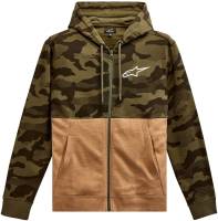 Alpinestars - Alpinestars Camo Block Hoodie - 1213-51050-6923-L - Military Sand - Large - Image 1