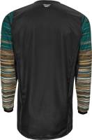 Fly Racing - Fly Racing Kinetic Wave Jersey - 375-520X - Black/Rum - X-Large - Image 2