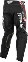 Fly Racing - Fly Racing Kinetic Rebel Youth Pants - 375-43518 - Black/Gray - 18 - Image 3