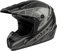 G-Max - G-Max MX-46 Mega Helmet - D3461503 - Matte Black/Gray - X-Small - Image 1
