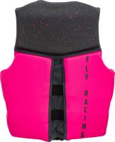 Fly Racing - Fly Racing Neoprene Womens Vest - 142424-105-810-20 - Pink/Gray - Small - Image 2