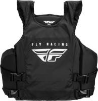 Fly Racing - Fly Racing Nylon Pullover Vest - 113024-700-020-20 - Black/White - Small - Image 1