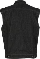 Z1R - Z1R Denim Vest - 2820-4484 - Black Denim - Small - Image 2