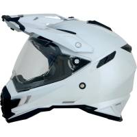 AFX - AFX FX-41DS Solid Helmet - 0110-3751 - Pearl White - Large - Image 1